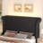 3-piece Bedroom Set, Upholstered Bed Frame With 55" Tall Headboard and 2 Nightstands with Drawers-1053194032-1053194033