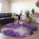 Premium Machine Washable Cerrito AMF522 Purple Rug