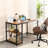 Wooden Computer Deskwith Adjustable Shelf-881612008-881612009