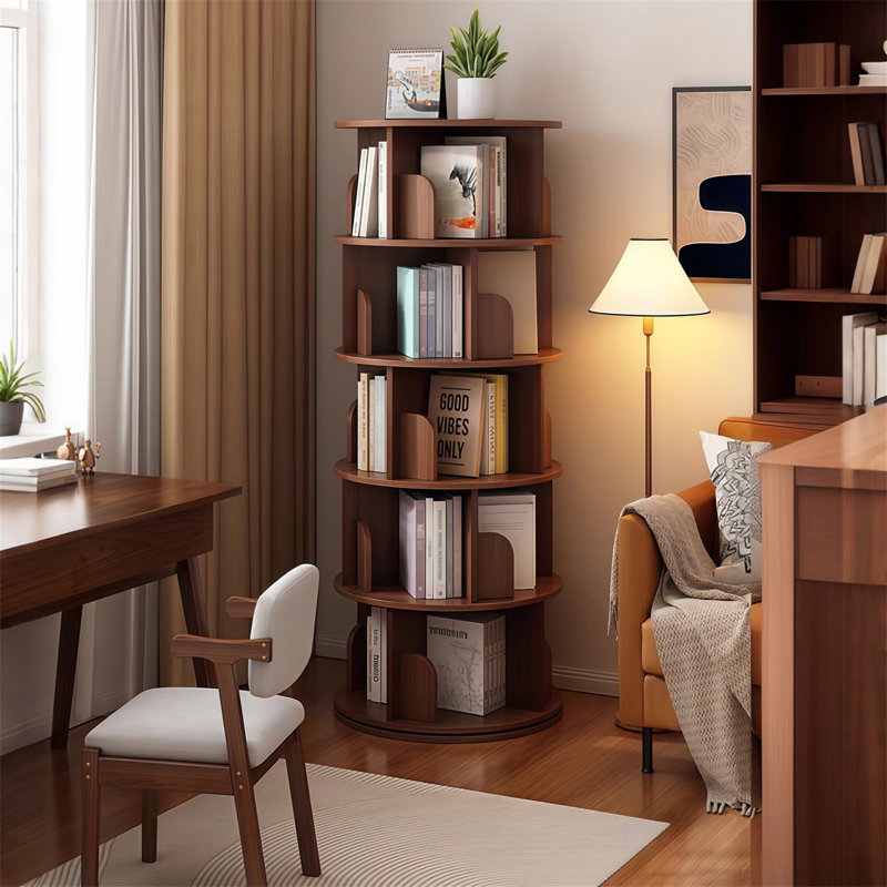Bibliothèque rotative à 5 niveaux