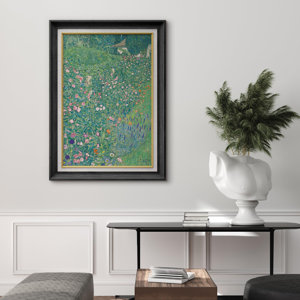 Flower Garden Floral Botanical Framed On Paper Print