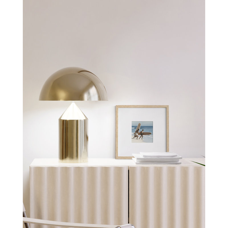Cadre photo Darious, Beige, 8 po x 8 po avec tapis pour 4 po x 4 po