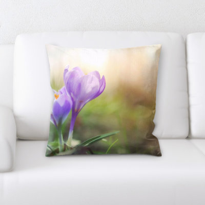 Microsuede Throw Pillow