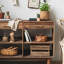 Buffet rustique en vieux pin rétro