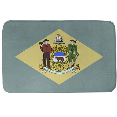 Fawcett Memory Foam Non-Slip Bath Rug