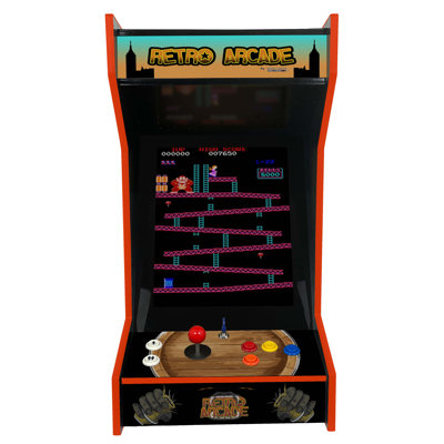 Tabletop Arcade Machine with 19" Monitor and 516 Retro Games - Fully Assembled