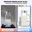 Ensemble de 2 carafes carrées en verre de 1,2 litre avec couvercle et poignée pour réfrigérateur, carafe à thé glacé et carafe à café résistante aux contenants de borosilicate chauds et froids-116323323-116323322