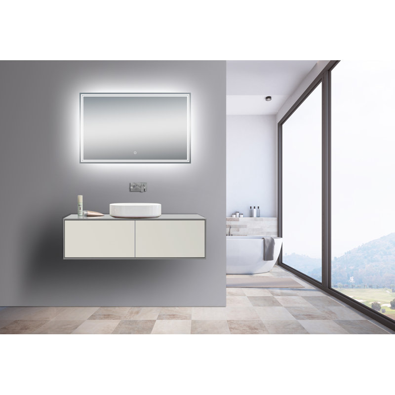 Miroir de salle de bain Xena, 30 po x 47 po