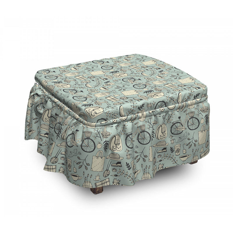 Ottoman Slipcover
