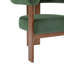 Fauteuil d'appoint rembourré en velours Faiella-331930771
