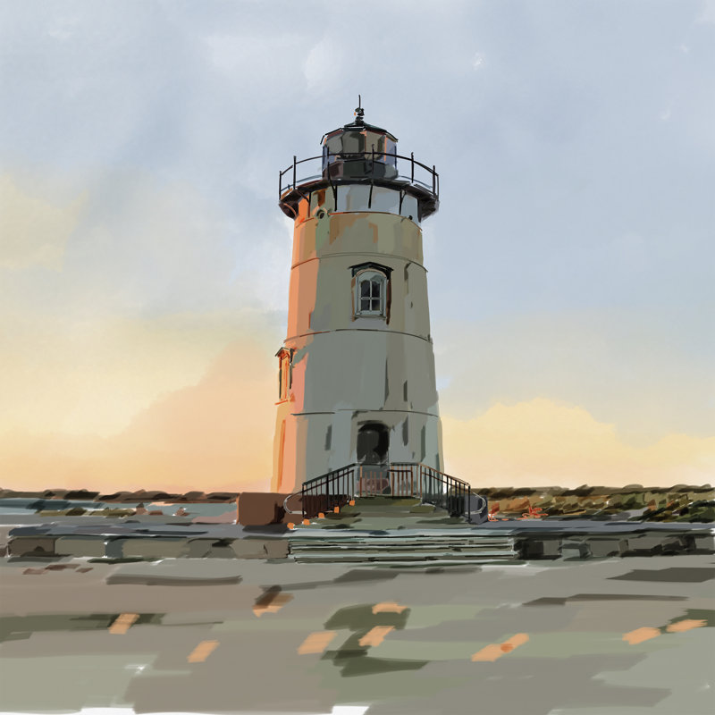 Phare scène I, H 36 po x l 36 po x P 1,25 po