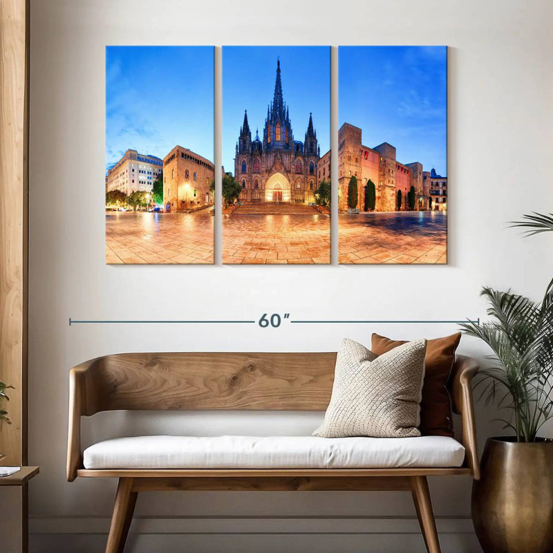 Barcelona Cathedral Lights
