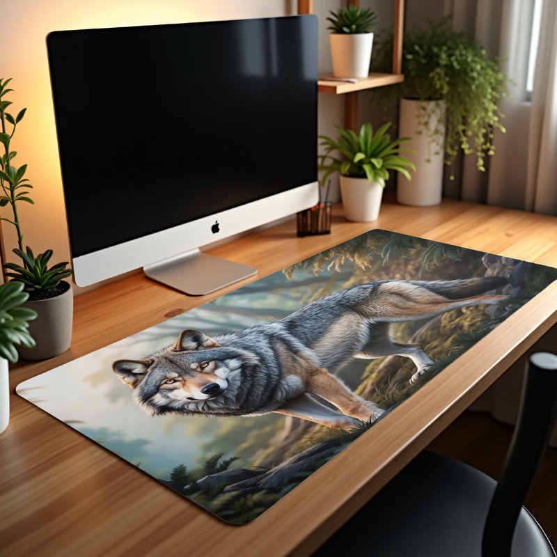 Polyester Desk Pad, 23.6x13.8