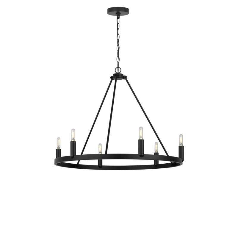 Lustre à six lumières, Non, Nuit noire