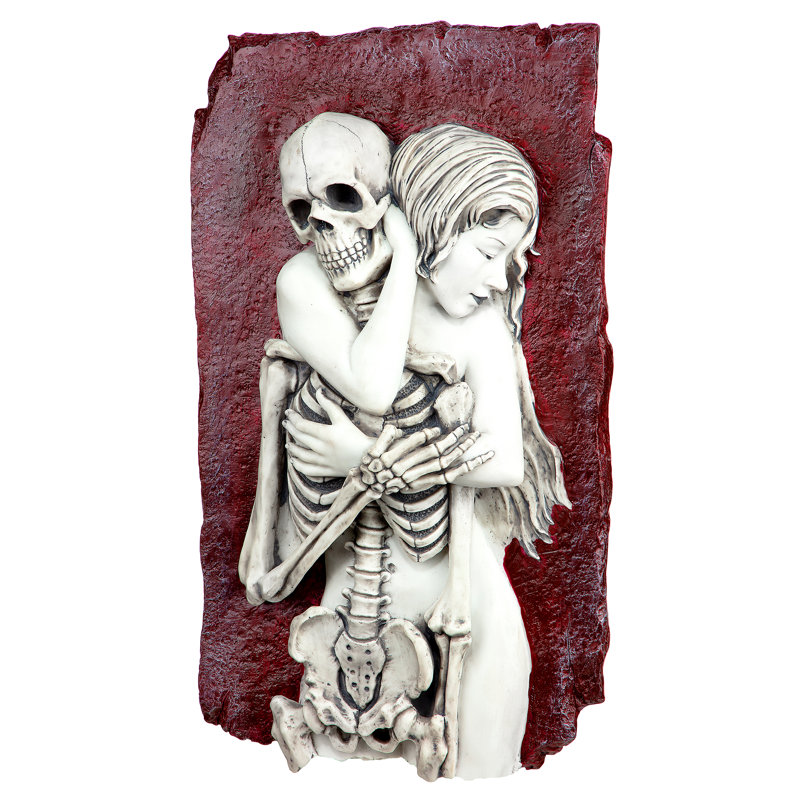 Skeleton Romance Wall Sculpture