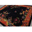 Tapis multicolore touffeté à la main à motif floral chinois de style oriental art déco-1485825038