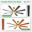 66 Inch Large Ceiling Fan with Light, Modern 8-Blade Black Indoor Outdoor Fans with Remote App Control Dimmable Light, Quiet DC Motor Reversible 6 Speed Timer-652494717-652494718-652494714