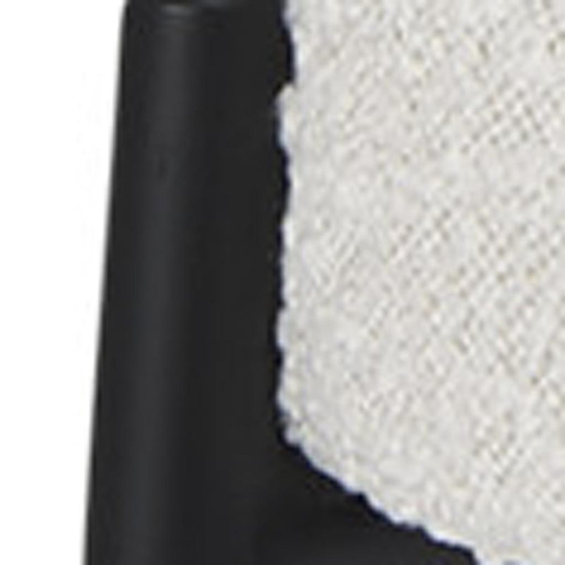  Cream Boucle Lounge Chair