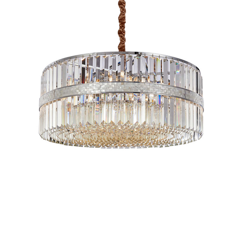 Spectra 21-Light Crystal Chandelier - Chrome
