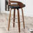 Mahtab Modern Upholstered Swivel Bar Stools (Set of 4)-83465538-83465540
