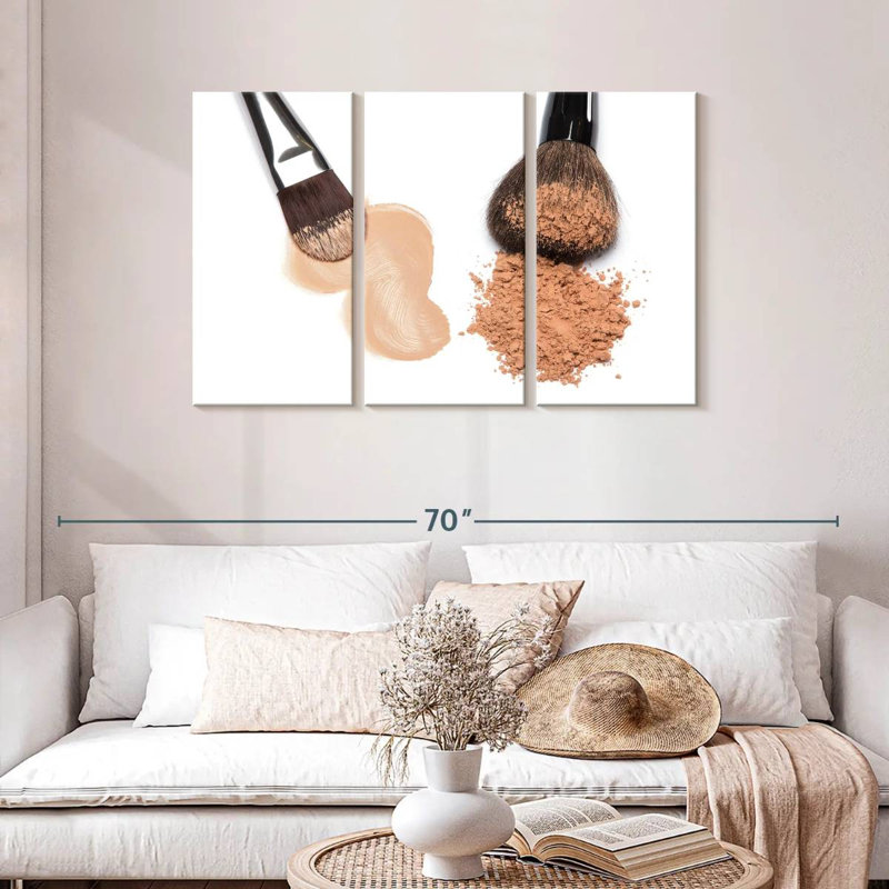 Shuttleworth Foundation Makeup Brush, 28" H x 45" W