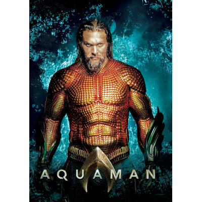Décoration murale Aquaman Jason Momoa 2018