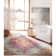 Felty Oriental Light Gray Area Rug