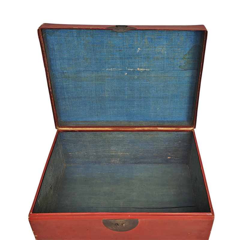 Solid Wood Vintage Trunk