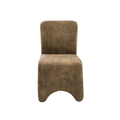 Cid Lou 19 Inch Side Dining Chair Set Of 2, Polyester, Panel Frame