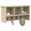 Wall-Mounted Coat Rack 50 X 16 X 26 Cm Engineered Wood-1495253658