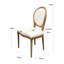 48cm H Polyester Blend Upholstered King Louis Back Accent-1450449000