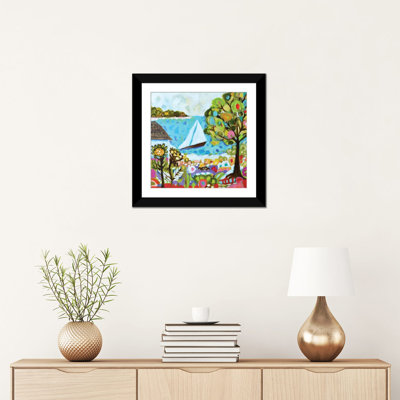 « nautique fantaisie v », reproduction sur toile