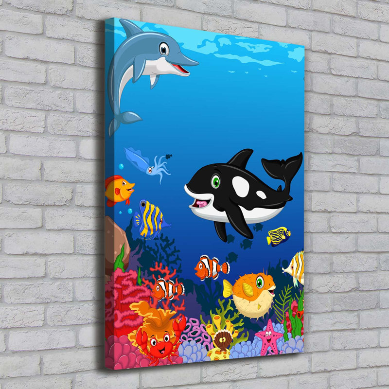Underwater World - Wrapped Canvas Print