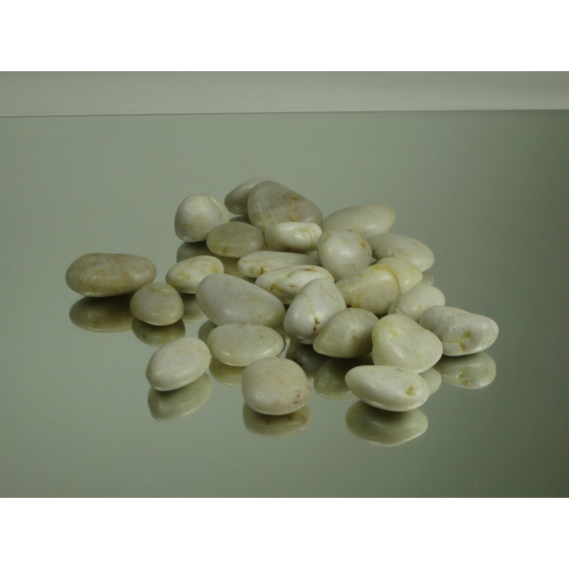Remplisseurs de vase en pierre, Blanc
