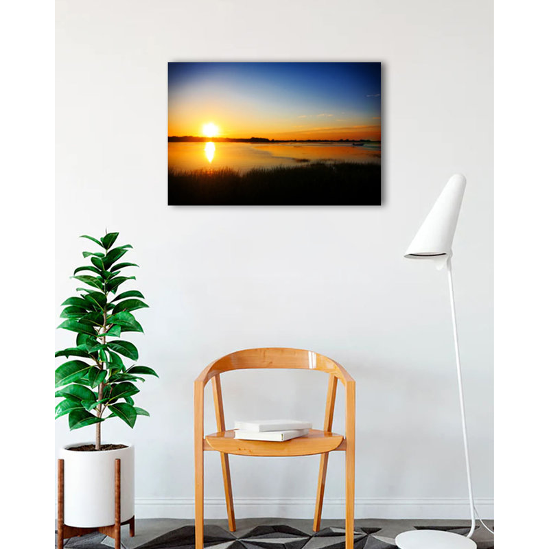 «Cape Cod Sunset» par Jobe Waters, reproduction de photo sur toile tendue, H 24 po x l 36 po x P 1,5 po