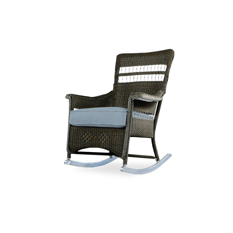 Nantucket Outdoor Rocker Chair, Sandberg Dove, Mink
