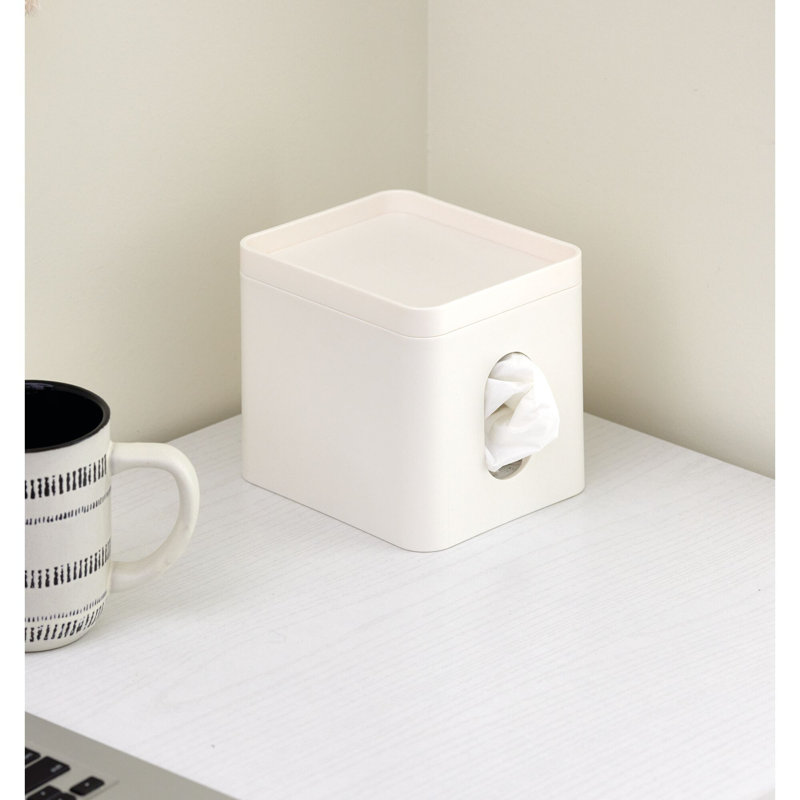 Couvercle de boîte à mouchoirs carrée pour meuble-lavabo, comptoir, chambre à coucher ou bureau personnel iDesign