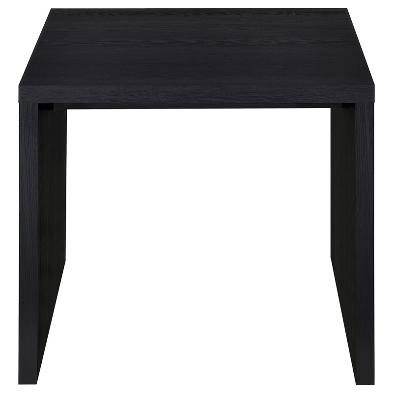 Canyon Black  Square Side End Table(Only Including Coffee Table)