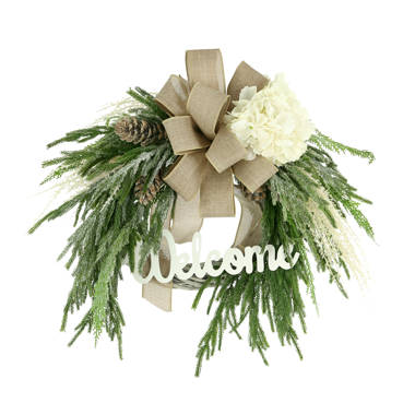 The Holiday Aisle® Handcrafted Faux Mixed Assortment Foam 24'' Wreath