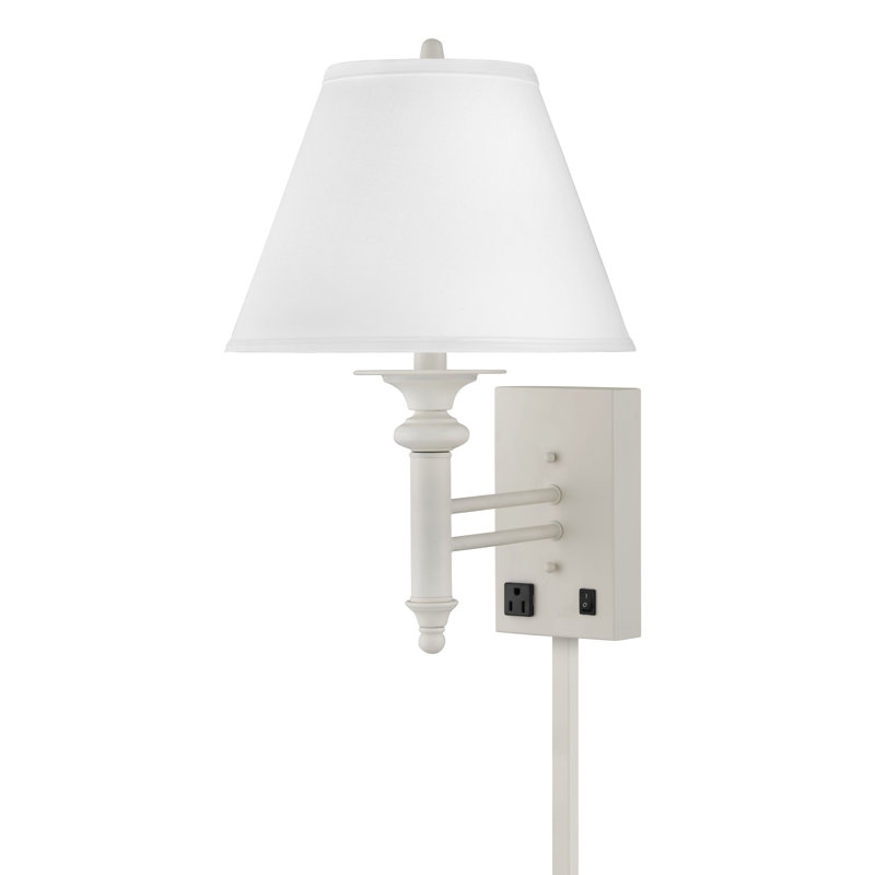 Coastal Sands Plug-in Armed Sconce