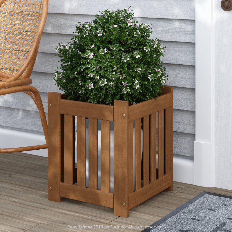 Wood Planter Box, 1
