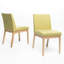 Chaises de salle à manger rembourrées avec bois d'hévéa fiable -659617665-659617664
