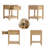 Boho Nightstand with Drawer and Shelf-815402850