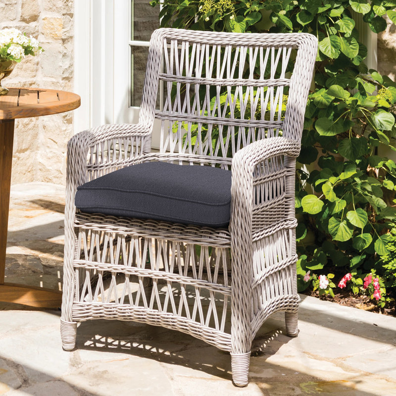 Mackinac Outdoor Dining Armchair, Visions Cobalt