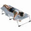 Chaise de bronzage 3 en 1 robuste avec trou pour le visage Chaise longue réglable à 5 positions pour l'extérieur