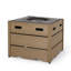 Base carrée pour foyer d'extérieur Wpc-1625505062