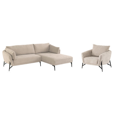 Dulcimer 3 - Piece Living Room Set
