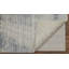 Brighton Hand Knotted Abstract Area Rug in Light Blue/Ivory-1964036602