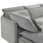 U-Shaped Modular Convertible Sofa With Storage Function-177522370