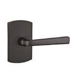 Cimarron Flat Passage (Hall & Closet) Door Lever with Rectangle Rosette